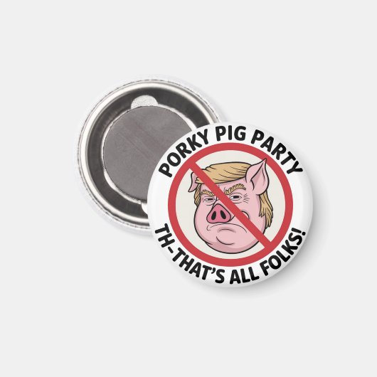 The Final Snort: Ending the Political Monopoly マグネット (正面/裏面)