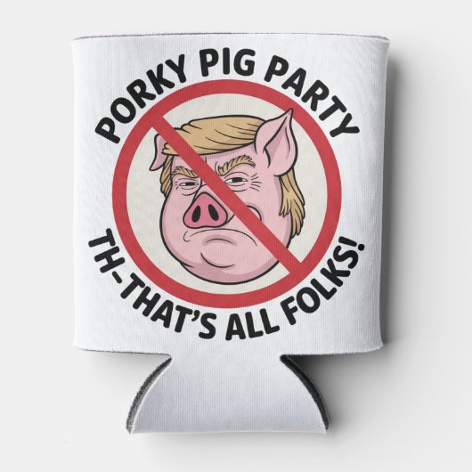 The Final Snort: Ending the Political Monopoly 缶クーラー (正面)