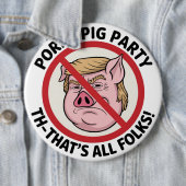 The Final Snort: Ending the Political Monopoly 缶バッジ (インサイチュ)