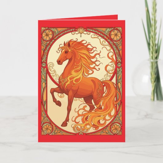 The Fire Horse カード (正面)