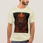 The Fire King" Tシャツ (正面)