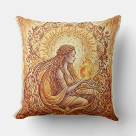 The Fire Priestess – Keeper of Inner Flame クッション