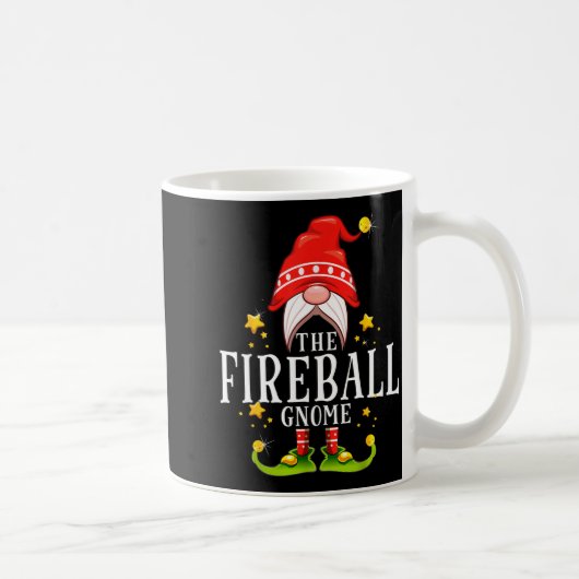 The Fireball Gnome Christmas Matching コーヒーマグカップ (右)