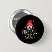 The Fireball Gnome Christmas Matching 缶バッジ (正面&裏面)
