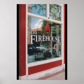 The Firehouse Bar in Downtown Athens, GA. ポスター