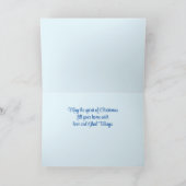 The First Noel Christian Christmas Card カード (内部)