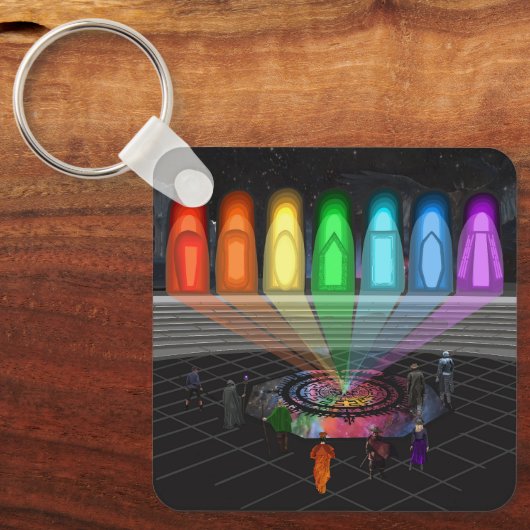 The First Step キーホルダー (正面)