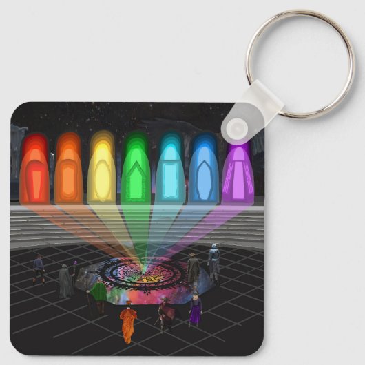 The First Step キーホルダー (裏面)