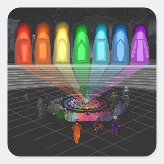 The First Step スクエアシール (正面)