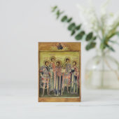 The Five Companions Holy Martyrs Prayer Card プレイスカード (スタンド正面)