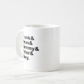 The Five Rats | フランク ディーン サミー&ピーター コーヒーマグカップ (正面左)