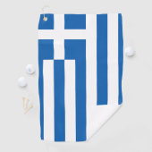 The flag of Greece  ゴルフタオル (インサイチュ)