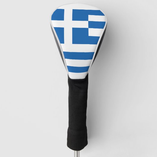 The flag of Greece  ゴルフヘッドカバー (正面)