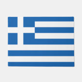 The flag of Greece  ドアマット (正面)