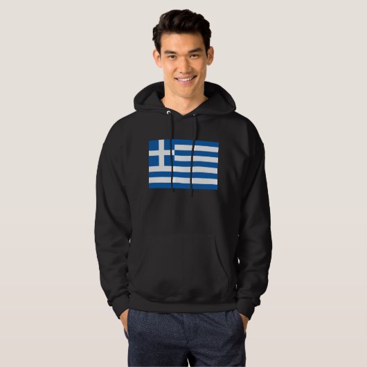 The flag of Greece  パーカ (正面フル)