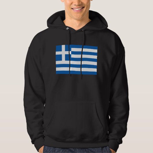 The flag of Greece  パーカ (正面)