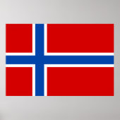 The Flag of Norway ポスター (正面)