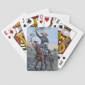 “The Flag of Peace” by Frederic Remington トランプ (裏面)