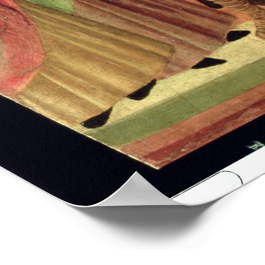 The Flagellation, from the Maesta altarpiece ポスター (角)