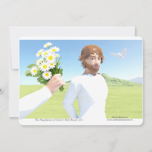 The Flagellation of Christ 招待状 (正面)