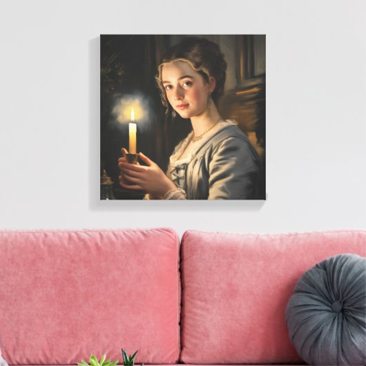 The Flame Within キャンバスプリント (インサイチュ (リビング))