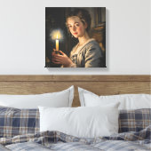 The Flame Within キャンバスプリント (インサイチュ (寝室))