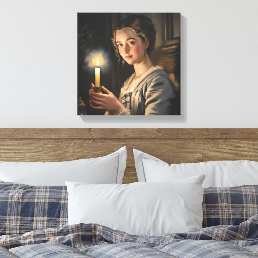 The Flame Within キャンバスプリント (インサイチュ (寝室))