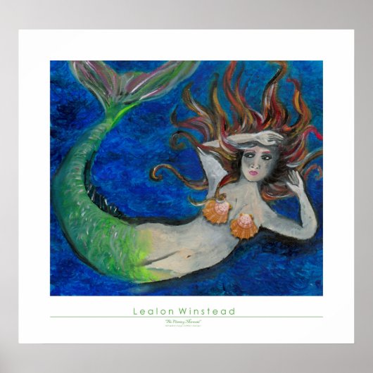 The Flaming Mermaid - G定格版 ポスター (正面)