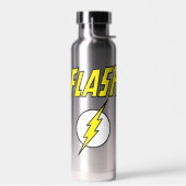 The Flash Name & Lightning Bolt Logo ウォーターボトル (左面)