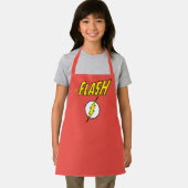 The Flash Name & Lightning Bolt Logo エプロン (インサイチュ)