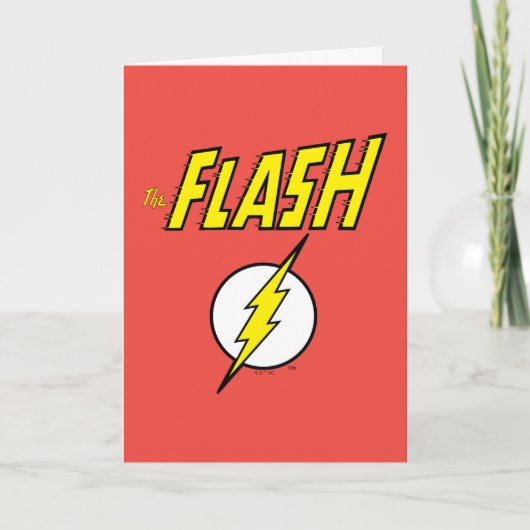 The Flash Name & Lightning Bolt Logo カード (正面)