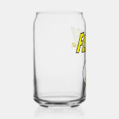 The Flash Name & Lightning Bolt Logo ガラス缶 (右)