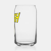 The Flash Name & Lightning Bolt Logo ガラス缶 (左)