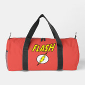The Flash Name & Lightning Bolt Logo ダッフルバッグ (裏面)