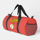 The Flash Name & Lightning Bolt Logo ダッフルバッグ (右コーナー)