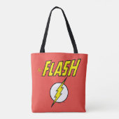 The Flash Name & Lightning Bolt Logo トートバッグ (裏面)