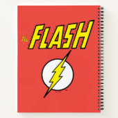 The Flash Name & Lightning Bolt Logo ノートブック (裏面)