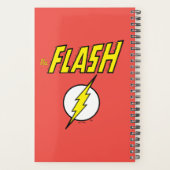 The Flash Name & Lightning Bolt Logo プランナー手帳 (裏面)