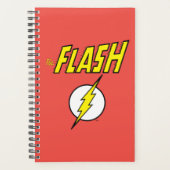 The Flash Name & Lightning Bolt Logo プランナー手帳 (正面)