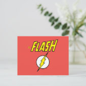 The Flash Name & Lightning Bolt Logo ポストカード (スタンド正面)