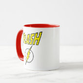 The Flash Name & Lightning Bolt Logo マグカップ (正面左)