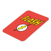 The Flash Name & Lightning Bolt Logo マグネット (左側)