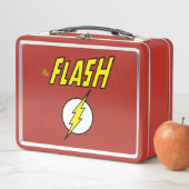 The Flash Name & Lightning Bolt Logo メタルランチボックス (インサイチュ)