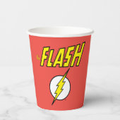 The Flash Name & Lightning Bolt Logo 紙コップ (裏面)