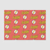 The Flash Name & Lightning Bolt Logo 薄葉紙 (正面)