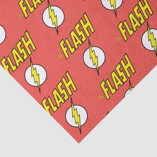 The Flash Name & Lightning Bolt Logo 薄葉紙 (詳細)