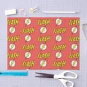 The Flash Name & Lightning Bolt Logo 薄葉紙 (クラフト)
