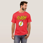 The Flash Name & Lightning Bolt Logo Tシャツ (正面フル)