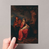 The Flight into Egypt by Abraham Bloemaert  アクリル招待状 (インサイチュ (ポータブル))