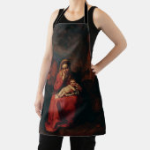 The Flight into Egypt by Abraham Bloemaert  エプロン (インサイチュ)